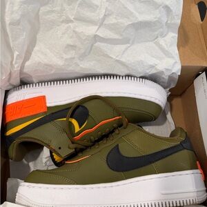 Nike Olive Flak and Black AF1 Shadow
